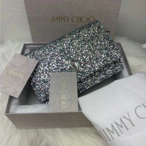 Jimmy Choo Mini Palace Crossbody Bag Shinning
